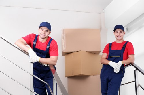 A moving team handling a home relocation in Foresthill