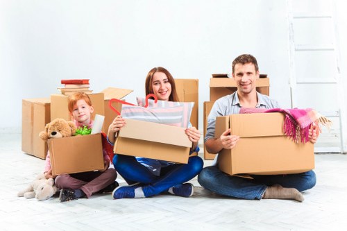 Packing boxes for flat removals in Foresthill