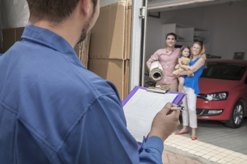 Secure self storage features such as gated access and lighting
