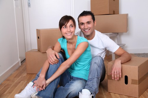 Organized storage space for retail inventory and supplies