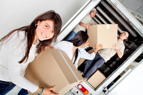 Storage booking and contract confirmation paperwork